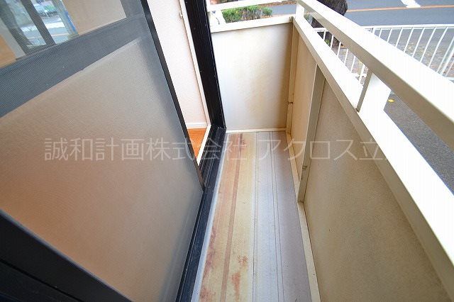 レミントンテラスＢ ベランダ