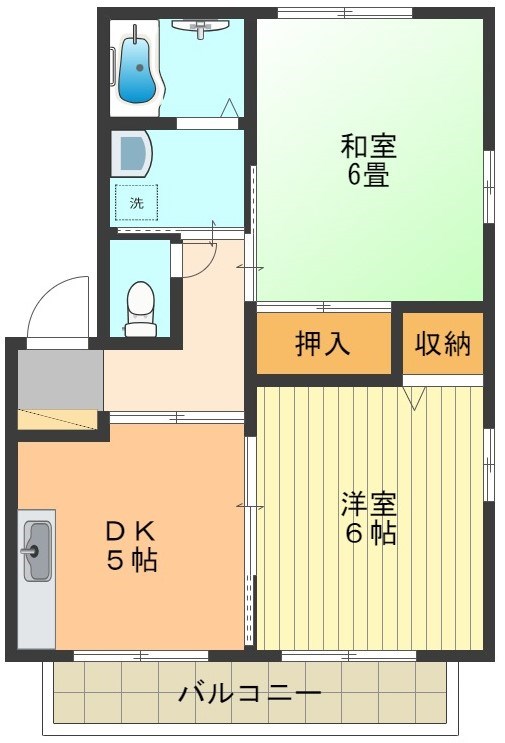ドエルＡ 間取り図
