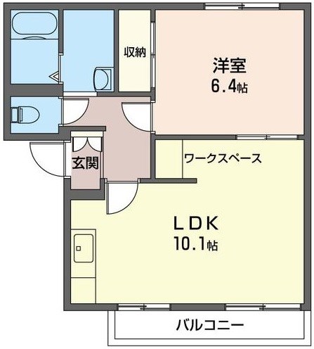 ウインズＣ 間取り図