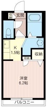 エス　ルミエール 間取り図