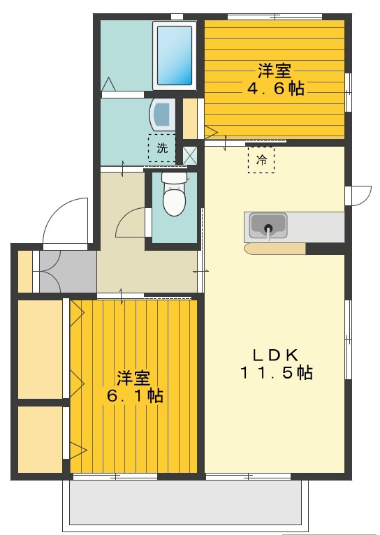グランシャリオ 間取り図