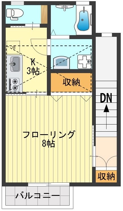 リバーケープ 間取り図