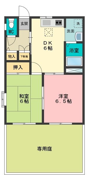 サンレイククリーンフィールド 間取り図