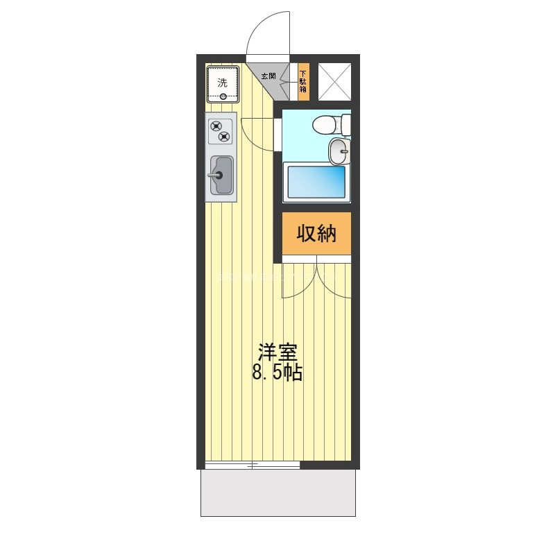 メゾンヴェルト 間取り図