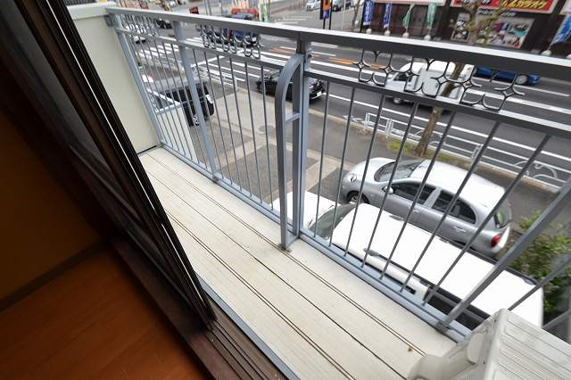 シティハイムシェモア ベランダ