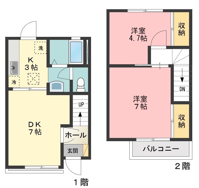 グランメールＳ 間取り図