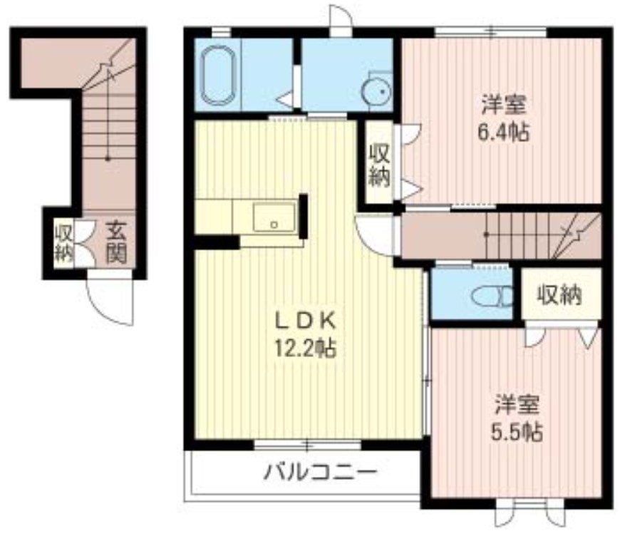 シャーメゾン・ラブ 間取り図