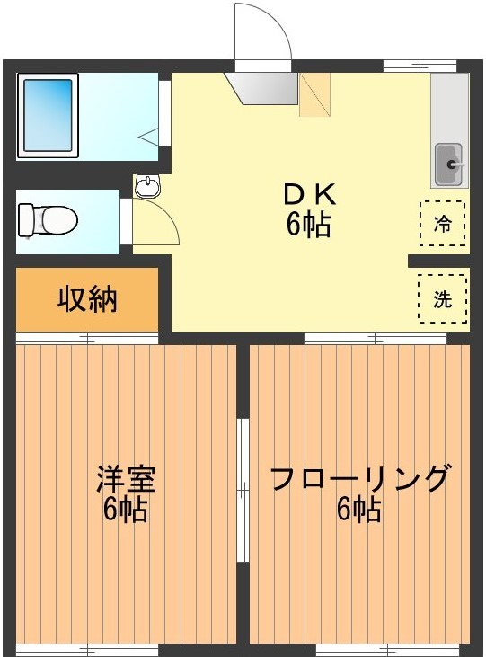 ジュネス緑ケ丘 間取り図