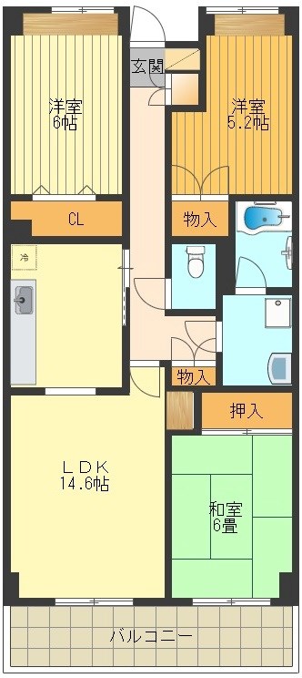 グランガーデン 間取り図