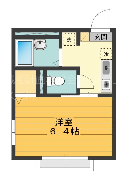 リアンコート 0202号室 間取り