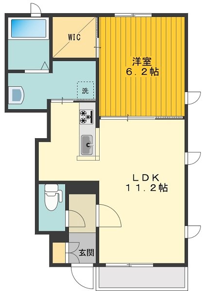 シャーメゾン・ソレイユ 間取り図