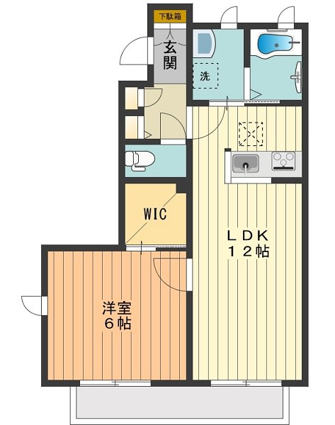 シャーメゾン　フォレスト 間取り図
