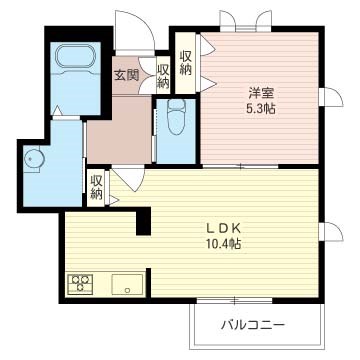 ココア 間取り図