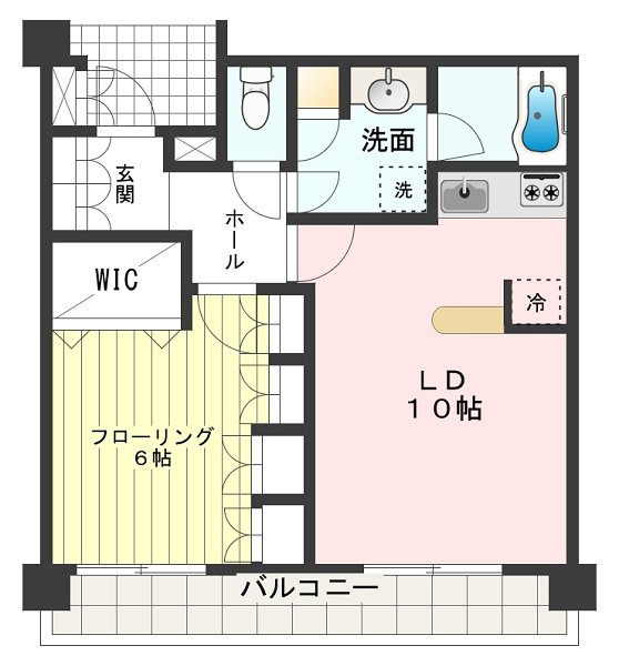 プライムメゾン武蔵野の杜 間取り図