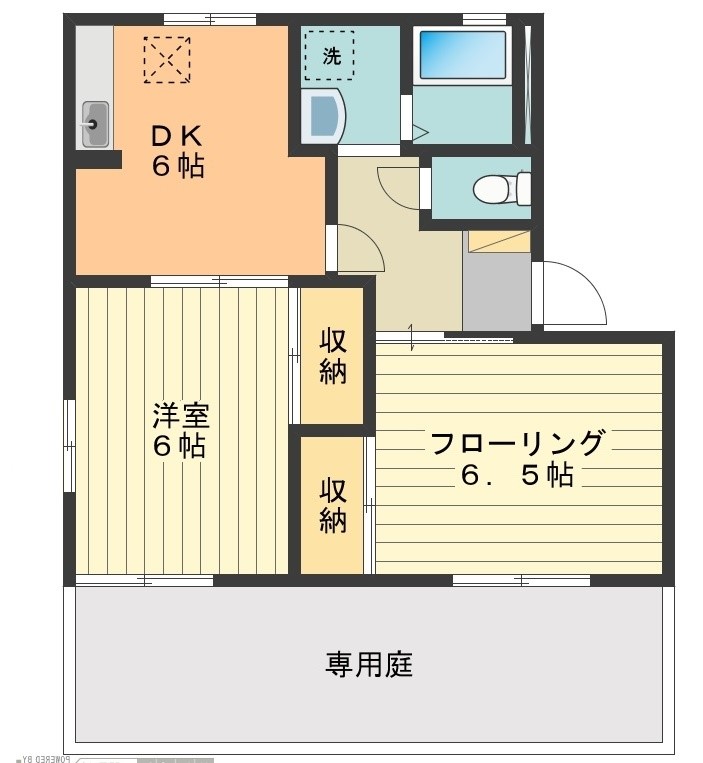 シャルムメゾン 0101号室 間取り