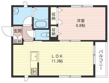 カーサ　パルデ 0302号室 間取り