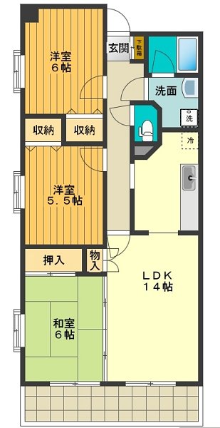 グランガーデン 間取り図