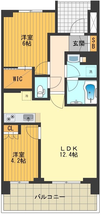 プライムメゾン武蔵野の杜 間取り図