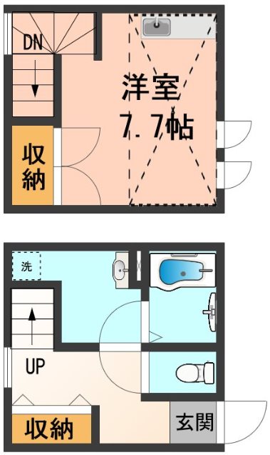 ＳＡＮＳＩＲＯ 間取り図