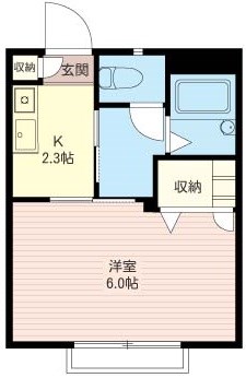 フローラＳ 間取り図