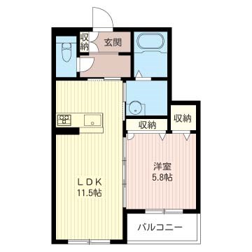 エストゥーリド 間取り図