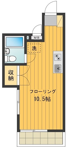 メゾンヴェルト 間取り図