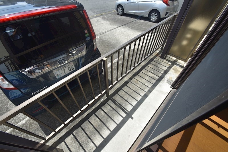 シティハイム清水 ベランダ