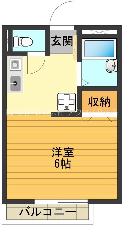 クラッセ高尾 間取り図