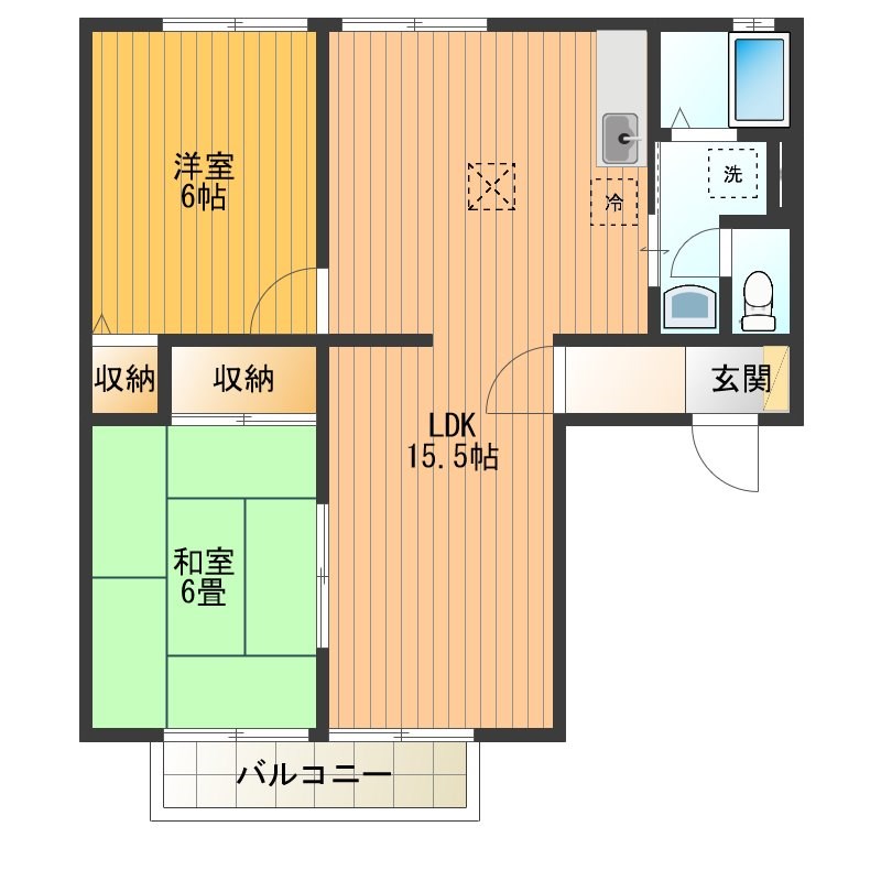 メゾンノーブル 間取り図