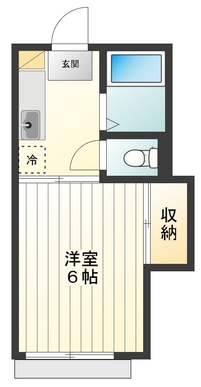 コーポラス１００ 間取り図