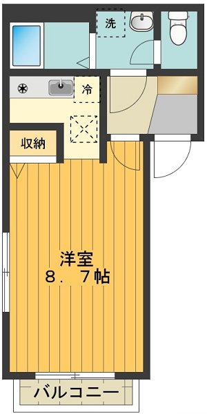 ライジングコート 間取り図