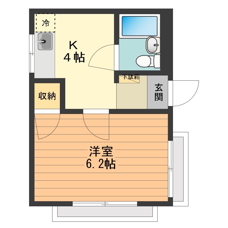 ヴィラエスペランサ 間取り図