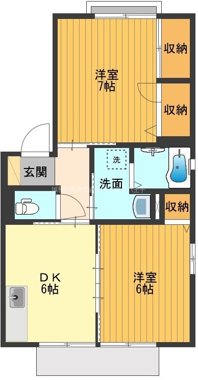 ベルハイツ 間取り図