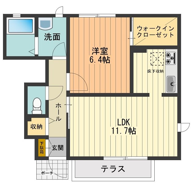 グランディス 間取り図