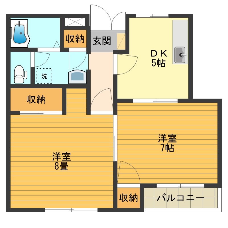 グリーンピア 間取り図