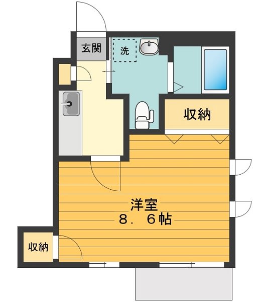 ミーナス片倉 間取り図