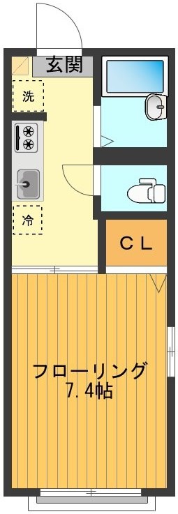 メルベーユ 間取り図