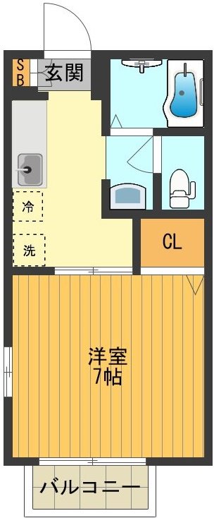 ソレアード 間取り図