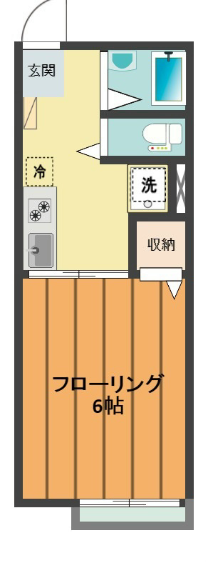 シティハイムハピネス 間取り図