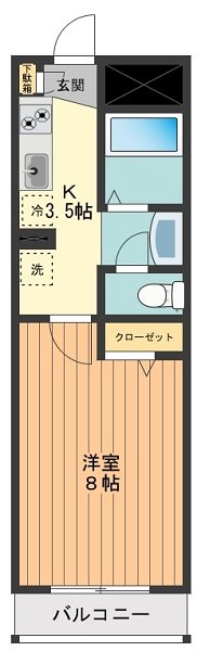 メゾングレースＡ 間取り図
