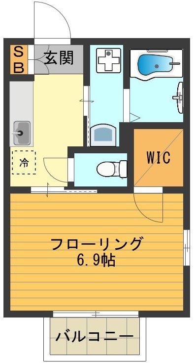 ニューディアス 間取り図