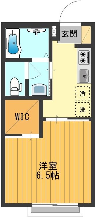 コンフォートヨコタ 間取り図