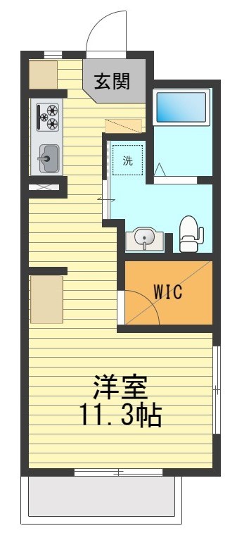 ハウゼ・イケダ 間取り図
