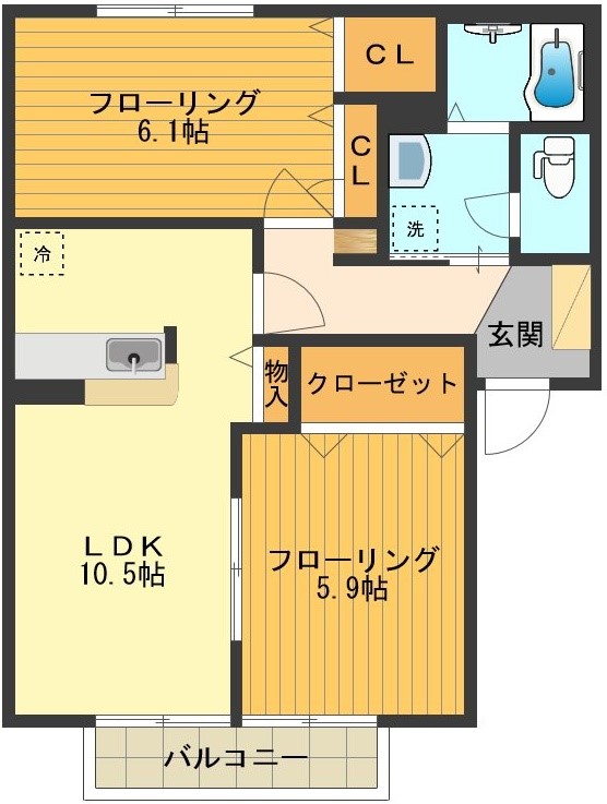 アドレーブ 間取り図