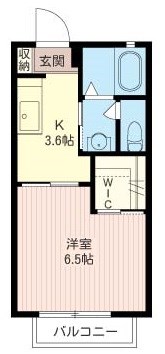 エミネンスⅠ 間取り図