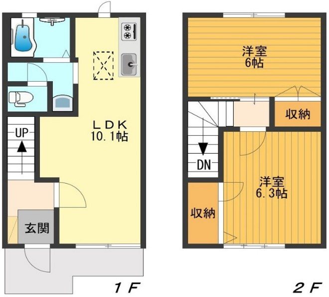 エスペランサＢ 間取り図