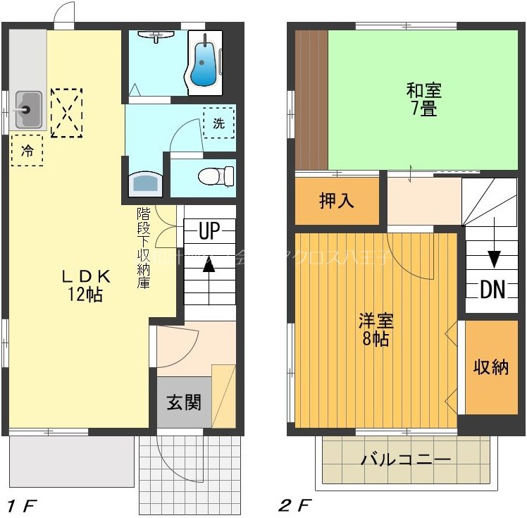 ストークヴィラＤ 間取り図