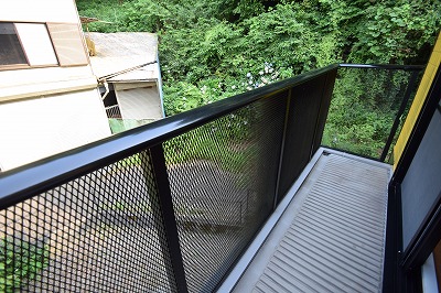 ストークヴィラＤ ベランダ