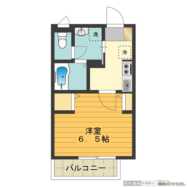 ファミールメゾン 間取り図