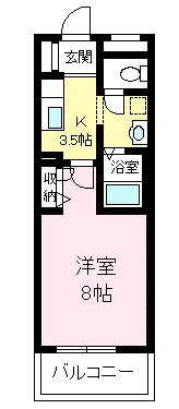 ヴィラ　マルーン 間取り図